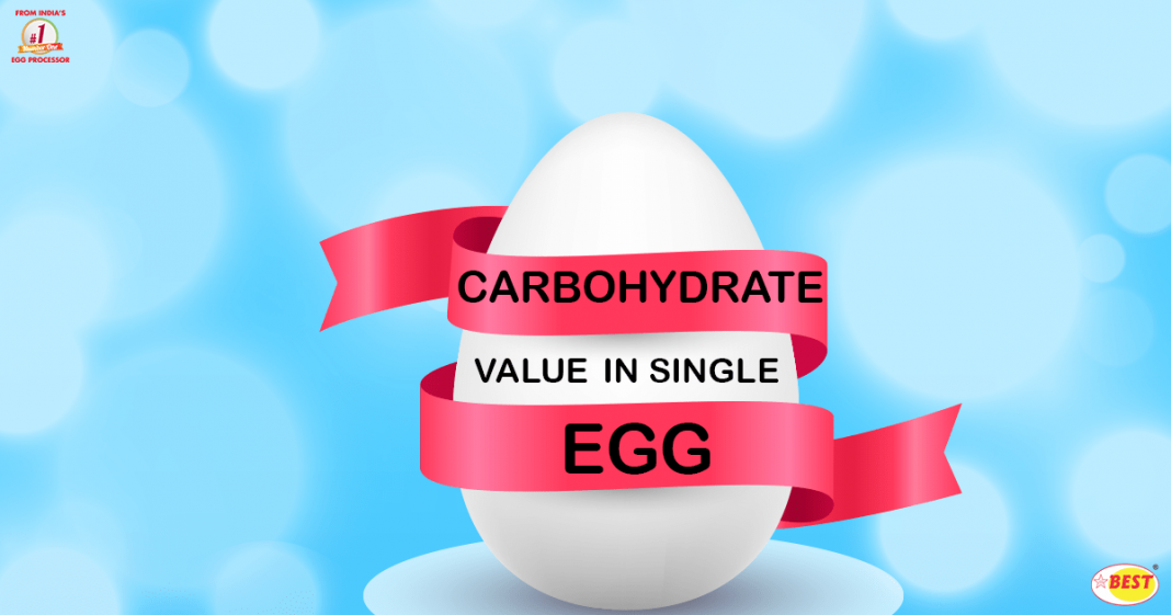 Carbohydrate Value in single Egg SKM Best Eggs